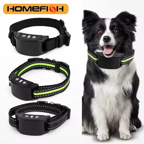 Automatic Dog Stop Barker Electric Pet Dog Collar Ultrasonic Pet Dog Barking Stoper Shock Collar Dog