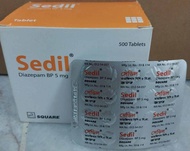 READY STOCK SEDIL 5MG 5 PAPAN 100 TABLETS  10 PAPAN 200 TABLETS VITAMIN C