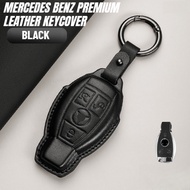 Mercedes Benz C E S A Class CLA SLA GLA GLB GLC Premium Leather Key Cover