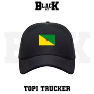 FRENCH GUYANA FLAG TRUCKER HAT