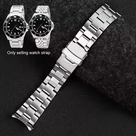 Replacement Watchband For Casio MDV106-1A MDV-107 MTP-VD01 MDV-106 D Bracelet 22mm Men's Strap Stain