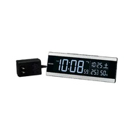 [Japanese digital clock] Seiko alarm clock C3 silver line pattern DL306S