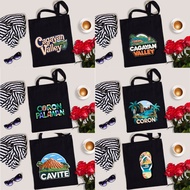 Angbaligya High-Quality Designs Canvas Tote Bags Souvenirs DINGALAN, CORON, CAGAYAN VALLEY, CAVITE