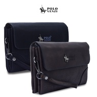 POLO VENZI Men PU Leather Clutch Bag Business Pouch Bag Pouch Beg Duit Lelaki (PHL530091)