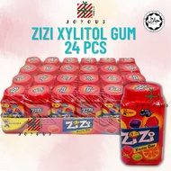 24pcs Zizi Xylitol Gum / Bottle Bubble Gum / Chewy Gum