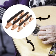 WXDX.TH Banjo Bridge Parts, Wooden 5 Strings String Banjo Bridge, Accessories Maple Ebony Musical In