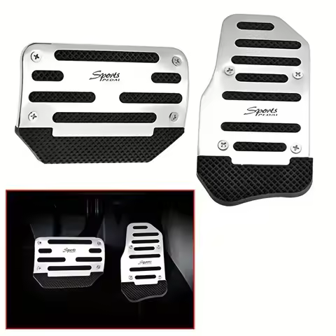 2PCS Car Pedal Protection Cover Car Brake Accelerator Pedal Gear Pedal For Car Universal Pedal