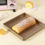 Baking Pan Cake Roll Baking Pan Mold 28x28 Towel Roll Square Pan Oven Non-Stick Snowflake Pastry Pan