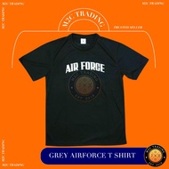 Air Force | Dark Grey | RSAF SAF T Shirt | Unisex | Training | Exercise | Gym | Jogging | Workout | 