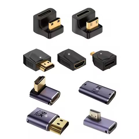 Mini HDMI-compatible/ HDMI-compatible /Micro HDMI-compatible male female Converter Adapter For PS4 H