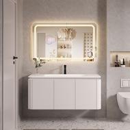 【SG Sellers】Bathroom Cabinet Mirror Cabinet  Bathroom Mirror Cabinet  Toilet Cabinet Basin Cabinet Suspended Vanity Bathroom Cabinets