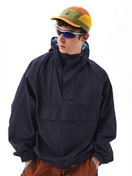 男款防水無氟山系UPF100+防曬透氣衣，附可拆式防蚊口罩和遮陽罩