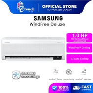 Samsung  1.0HP / 1.5HP WindFree Deluxe R32 Inverter Air Conditioner AR10BYFAMWKNME | AR13BYFAMWKNME 
