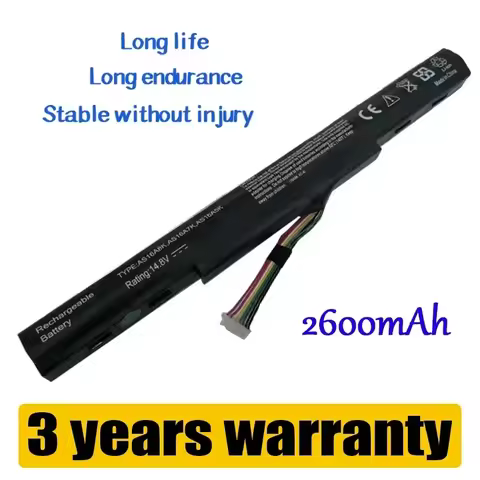 2025 NEW 4CELLS AS16A5K AS16A8K Laptop Battery For ACER For Aspire E5-575 E5-553 E5-575T E5-576G E5-