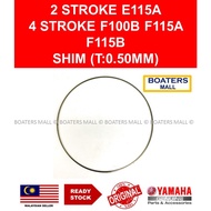 YAMAHA OUTBOARD 6L6-45577-60 SHIM (T:0.50MM) 2 STROKE E115A 4 STROKE F100B F115A F115B - BOATERS MAL