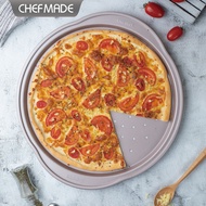 [CHEFMADE] 14"non-stick pizza crispen pan Round Pizza Pan Baking Pan Round Tray Round Pan Pizza /Kua
