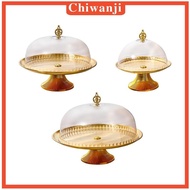 [Chiwanji] Cake Stand with Dome, Dessert Stand, Cupcake Stand, Dessert Stand Holder,