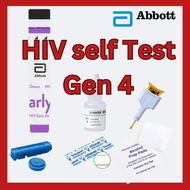 HIV gen 4 ของแท้ ชุดตรวจHIV ด้วยตนเอง สามารถตรวจหาทั้ง HIV antigen (p24) และ HIV antibody นำเข้าจากญ