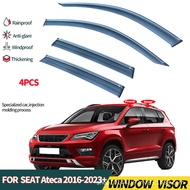 Suitable for Seat Seat Ateca 2016-2023 Window visor Window Rainproof Rainproof Board