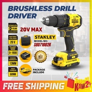 STANLEY SBD710D2K 20V Cordless Brushless Drill Driver With 2x2.0Ah Battery &amp; 1 Charger ( 20V 430-1700RPM ) SBD710D2K
