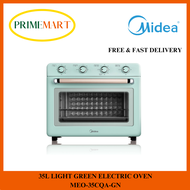 MIDEA MEO-35CQA-GN 35L LIGHT GREEN ELECTRIC OVEN - 1 YEAR MIDEA WARRANTY +