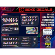 【COD】 SCOTT BIKE FRAME DECALS