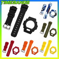 BNB DW6900 G Shock DW6900 Strap Bezel Set Tali Jam Resin Watch Band Solid Replacement Accessories