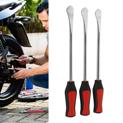 1/2/3pcs Tire Spoon Lever 14.5 Inch CR-V Tire Changing Spoons Removal Tool with Non-Slip Handle for 
