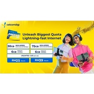 Digi Prepaid 5G SimCard ( Next Plan / Live Plan / Raja Plan )fast shipping