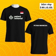 KATUN INDONESIAN FARMERS MILLENNIAL FARMERS T-shirt Catton Combed 30s 100% Cotton INDONESIAN FARMERS