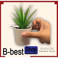 Succulents CONTAINS 1 CACTUS FAMILY Artificial Plant / fake table decoration plant