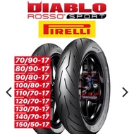 Pirelli Rosso Sport Tayar ( 2022 )TYRE y15 y15zr lc135 ninja 250 duke r15 r25 rs150 z250 duke200 250
