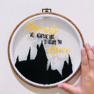 Hogwarts Will Always Be There To Welcome You Home Embroidery