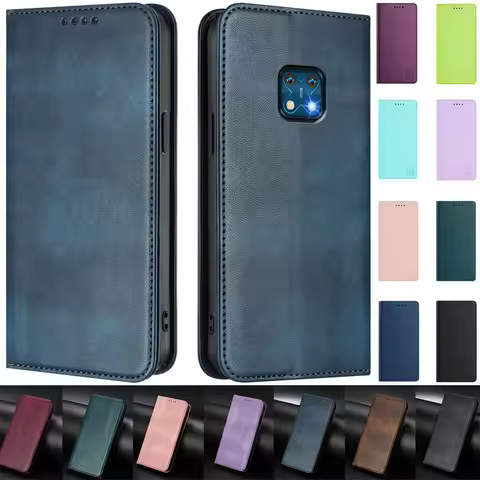 Coque For NokiaXR20 Magnetic Case for Nokia XR20 XR 20 Capa Leather Flip Stand Wallet Case for Nokia
