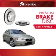 BREMBO Rear Discs (2pcs) - Compatible with Volvo S60, Volvo V70 R2.5T