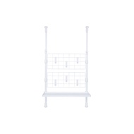 MODUS頂天立地廚房收納架附網格430W x 150D x 600-980Hmm KCKM-24501B - 白色