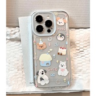 Nine nine case Realme 5 8 10 11 12 13 C25 C21 C30 C31 C33 C53 C55 C67 C75 Cute animal patterns trans