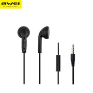 Awei ES11i In Ear Noise Isolation Earphones Headphones Headsets In-Ear Earphone Headset Excellent Sound Quality