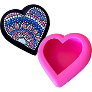 Happy Dotting-Heart Mold Heart 10.16 x 10.16 x 2.54cm