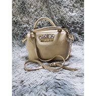 Jill Lil Stuart Beige Leather Bag