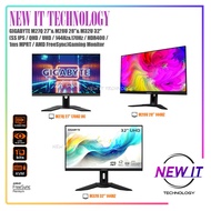 GIGABYTE M27Q 27"& M28U 28"& M32U 32"(SS IPS / QHD / UHD / 144Hz&170Hz / HDR400 / 1ms MPRT / AMD Fre