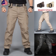 Plus Size Cargo Pants Men Slim Fit Hiking Pants Ix7 Tactical Pants Waterproof Seluar Cargo Kargo Pants Men Training Pant