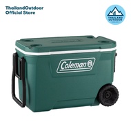 Coleman ถังน้ำแข็งแค้มปิ้ง ขนาด 62 QT รุ่น Xtreme Wheel Cooler Evergreen 37236