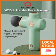 BuzzMart Xiaomi Youpin YESOUL Portable Fascial Deep Muscle Massager Gun - Rechargeable Monica Massag