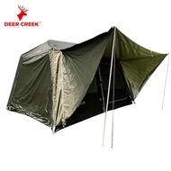 DEER CREEK Deer Creek  Safari XL 2.0 Auto Tent Two Room Cabin Green