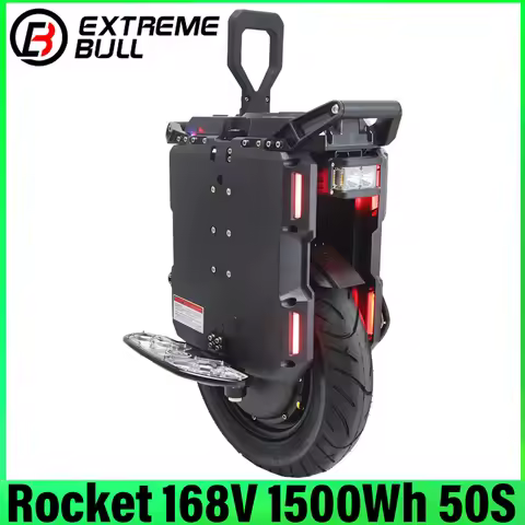 EXTREME BULL Rocket 168V 1500Wh 50S Battery 2000W C40 HT Motor 15inch Tire 70~100km Range Suspension