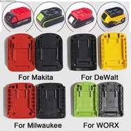 BACKSTREET4FZS Battery Connector, Durable ABS DIY Adapter, Portable Holder Base for Makita/DeWalt/WO