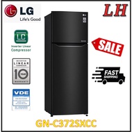 LG GN-C372SXCC Fast Delivery 312L Top Freezer Inverter Fridge Peti Sejuk Refrigerator 5 Star