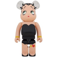 【新貨預訂】BE@RBRICK Betty Boop 貝蒂娃娃 (TM) BLACK Ver. 1000％