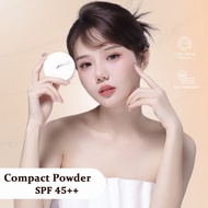 WFNM Alyssa Madeline Sunscreen Compact Powder SPF Foundation Waterproof Oil Control Matte Setting Po